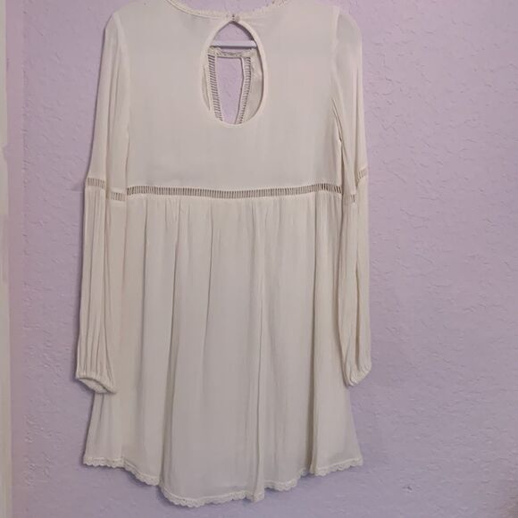 PATRONS OF PEACE Dress,Boho Lace Cut Out Size S - Picture 2 of 6